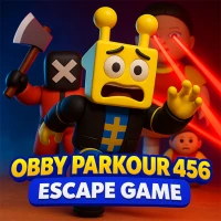 Obby Parkour 456: Escape Game