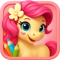 My Pony－Coloring book for kids