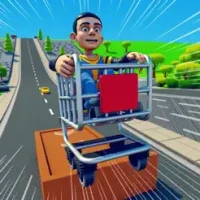 Going Cart Racing Runner Game